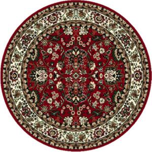 Alfa Carpets Kusový koberec TEHERAN T-117 red kruh - 160x160 (průměr) kruh cm