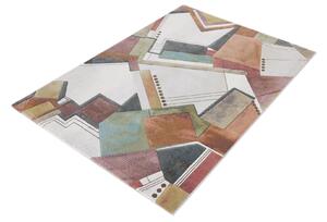Moderní kusový koberec Ragolle Argentum 63732 7270 Abstraktní vícebarevný Rozměr: 120x170 cm