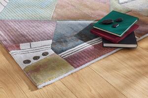 Moderní kusový koberec Ragolle Argentum 63732 7270 Abstraktní vícebarevný Rozměr: 120x170 cm