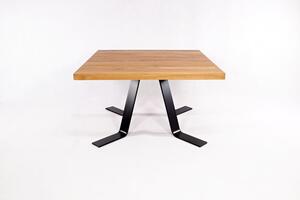 Majstrštych Konferenční stůl Pěvuška - designový industriální stůl velikost stolu (D x Š): 90 x 90 (cm)