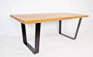 Majstrštych Jídelní stůl Raroh - designový industriální nábytek velikost stolu (D x Š): 120 x 80 (cm)