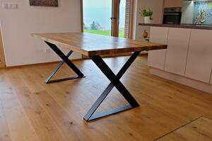 Majstrštych Jídelní stůl Dudek - designový industriální nábytek velikost stolu (D x Š): 180 x 80 (cm)