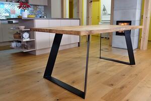 Majstrštych Jídelní stůl Sokol - designový industriální stůl velikost stolu (D x Š): 140 x 90 (cm)