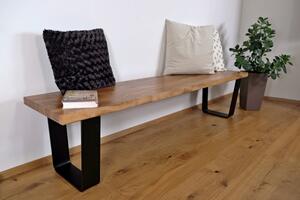 Majstrštych Lavice Pěnkava - designový industriální nábytek velikost lavice (D x Š): 120 x 40 (cm)