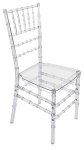 TENTino Židle CHIAVARI ECONOMY TRANSPARENT