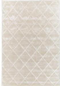 Ručně všívaný viskózový koberec s diamantovým vzorem Shiny