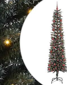 Umělý vánoční stromeček Zelená 210 cm PVC, plast a ocel 3395952