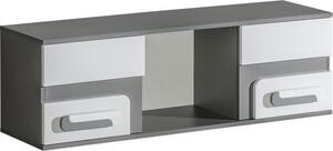 Casarredo - Komfort nábytek Závěsná skříňka APETTITA 10 antracit/bílá