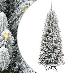 Umělý vánoční stromeček Bílá 150 cm PVC, plast, ocel a PE 3396035