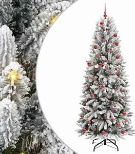 Umělý vánoční stromeček Bílá 210 cm PVC, plast, ocel a PE 3396057