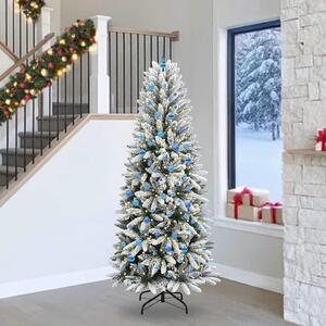 Umělý vánoční stromeček Bílá 240 cm PVC, plast, ocel a PE 3396076