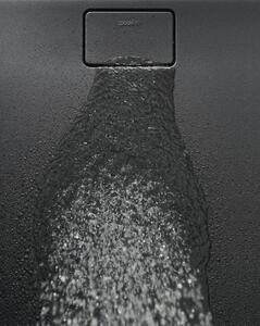 Duravit Stonetto obdélníková sprchová vanička 140x90 cm antracitová 720150680000000
