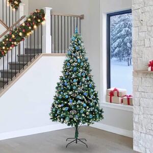 Umělý vánoční stromeček Zelená 240 cm PVC, ocel a plast 3396289