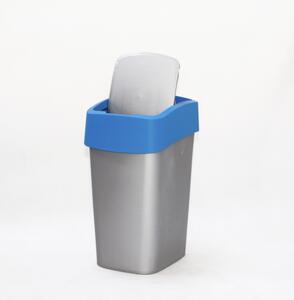 Curver odpadkový koš - modrý FLIPBIN 9L