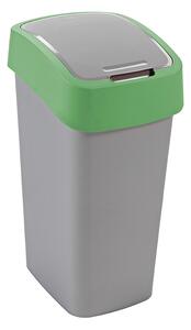 Curver odpadkový koš - zelený FLIPBIN 45L