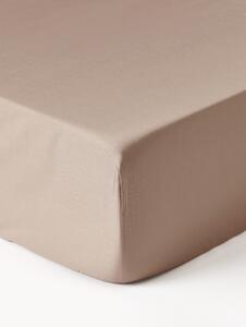 Napínací prostěradlo z bavlněného saténu Premium