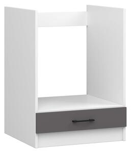Kuchyňská skříňka pod troubu OLIVIA - 60cm | Šedý grafit