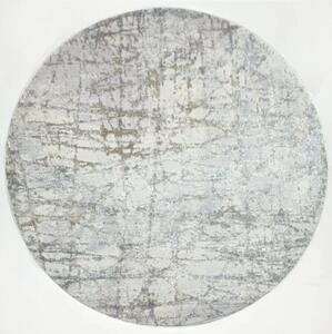Kusový koberec Bellavista 280-25 beige/grey kruh - šedobéžový - průměr 160cm