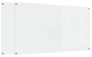 Kuchyňský obklad 2 pcs Transparentní 110 x 60 cm tvrzené sklo