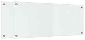 Kuchyňský obklad 2 pcs Transparentní 100 x 40 cm tvrzené sklo