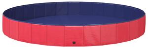 Dětský bazén Červená Ø300 x 38 cm Silný PVC a inženýrské dřevo