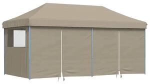Párty Stan Pop-up Taupe 580 x 292 x 315 cm Oxford látka