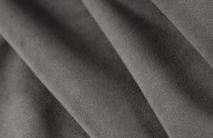 Tmavě šedá sametová čtyřmístná pohovka Cosmopolitan Design Chicago 244 cm