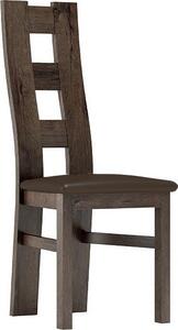 Casarredo Dřevěná jídelní židle TADEÁŠ jasan tmavý/Victoria 36