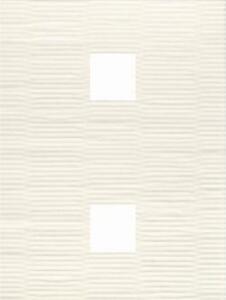 Rako Allegro WIDKB039 dekor výřez 25x33 bílá