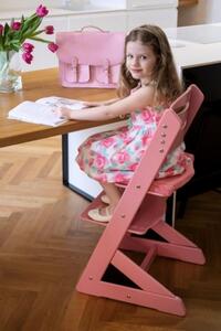 Dětská rostoucí židle Jitro Plus růžová Barva volitelného klínu.: Bílá