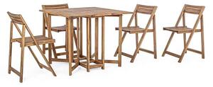 Sada zahradního stolu Noemi a čtyř židlí