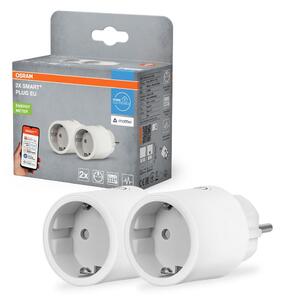 Osram - SADA 2x Chytrá zásuvka SMART+ MATTER SCHUKO 2300W/230V/10A Wi-Fi bílá