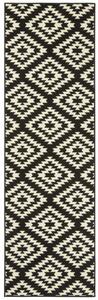 Koberec / Běhoun Hanse Home Basic Nordic černý