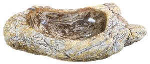 Obří fosilní umyvadlo 100x50 cm Bali