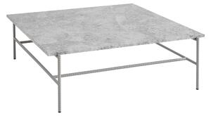 HAY Rebar Coffee Table, 100x104, Grey Marble