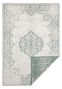 Zeleno-krémový venkovní koberec NORTHRUGS Cebu, 80 x 150 cm