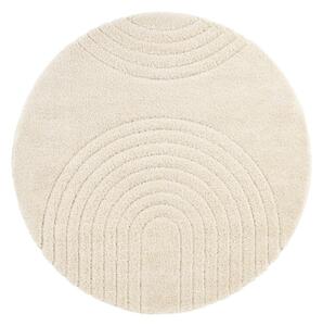 Krémově bílý koberec Mint Rugs Norwalk Fergus, ø 160 cm