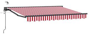 Elektrická Retrakční markýza 3 x 2,5 m Polyester s PU povlakem