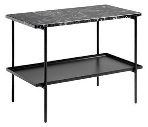 HAY Rebar Side Table, 75x44, Black Marble