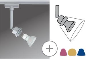 Paulmann 95182 DecoSystems spot, spot pro Urail systém, 1x3,5W LED GZ10, matný chrom