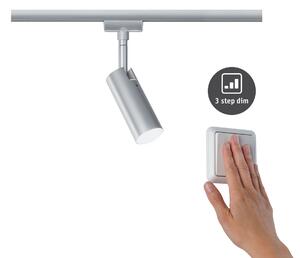 Paulmann 95590 Tubo, spot pro Urail system, 1x4W LED 3000K, tříkrokové stmívání, matný chrom