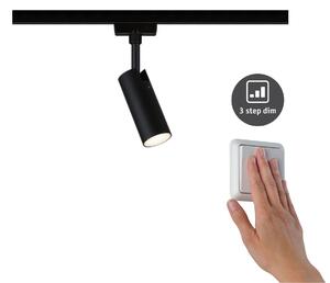 Paulmann 95592 Tubo, spot pro Urail system, 1x4W LED 3000K, tříkrokové stmívání, černá