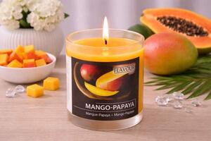 Svíčka vonná ve skle vůně mango-papaja 9000117
