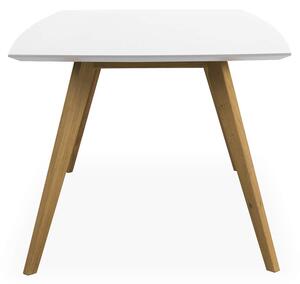 Jídelní stůl base 185 x 95 cm bílý
