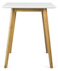 Barový stůl base 80 x 80 cm bílý