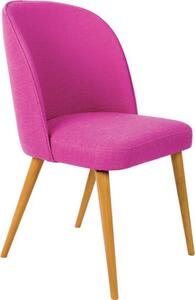 Bradop Designová jídelní židle NATALIA Z178, buková | Provedení: B - Bílá,Látka: 085 - ARTEMIS-085