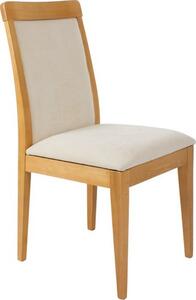 Bradop Dřevěná jídelní židle AMPARO Z174, buková | Provedení: B - Bílá,Látka: 510 - ARTEMIS-510