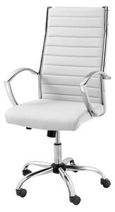 Invicta interior Kancelářská židle Big Deal 107-117cm bílá 41418