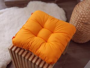 Sedák na židli 40 x 40 - oranžový