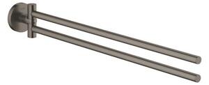 Grohe Essentials Držák na ručníky, kartáčovaný Hard Graphite 40371AL1